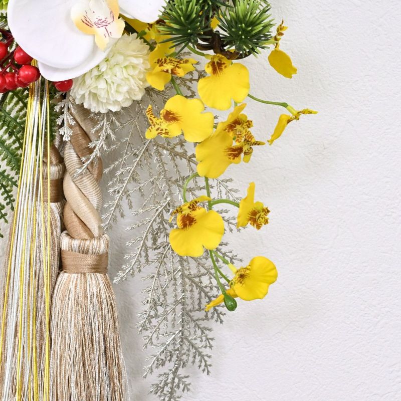 胡蝶蘭 しめ飾り [NY-270]