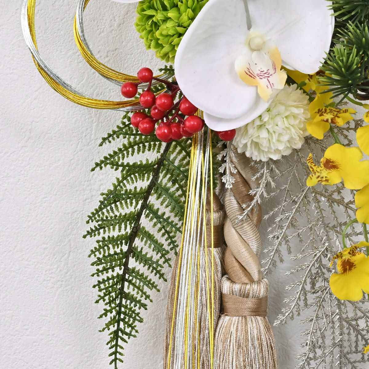 胡蝶蘭 しめ飾り [NY-270]