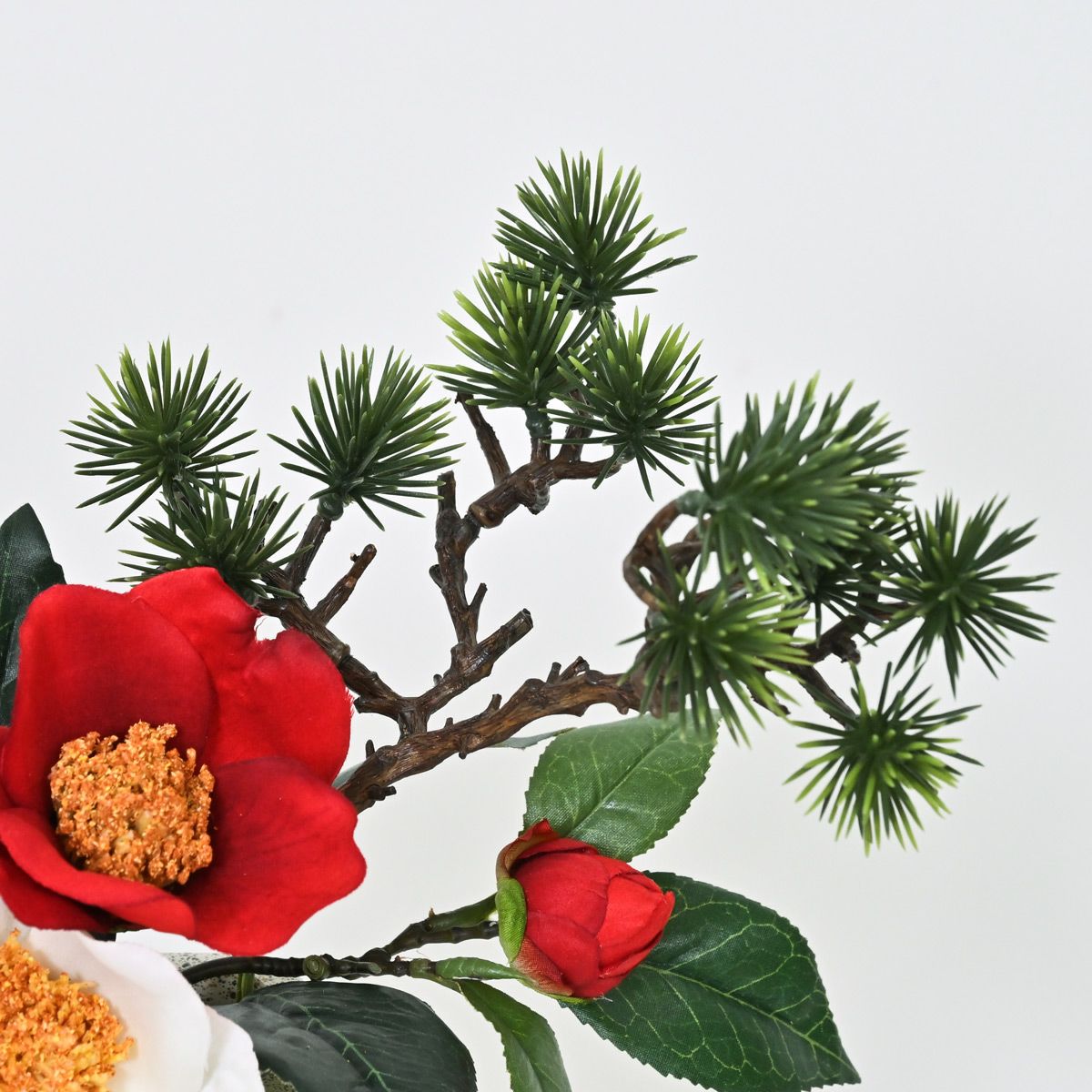 椿 紅白 アレンジメント [NY-277]