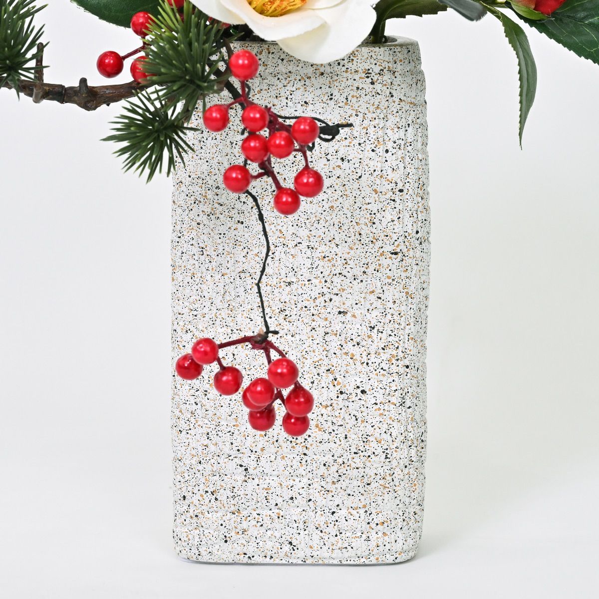 椿 紅白 アレンジメント [NY-277]