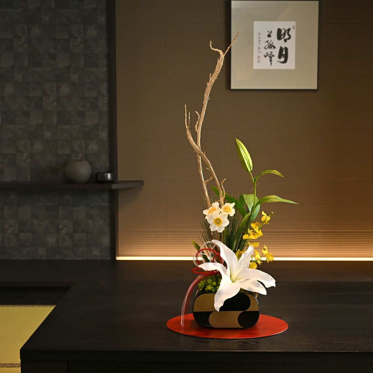  カサブランカリリー アレンジメント [NY-278]