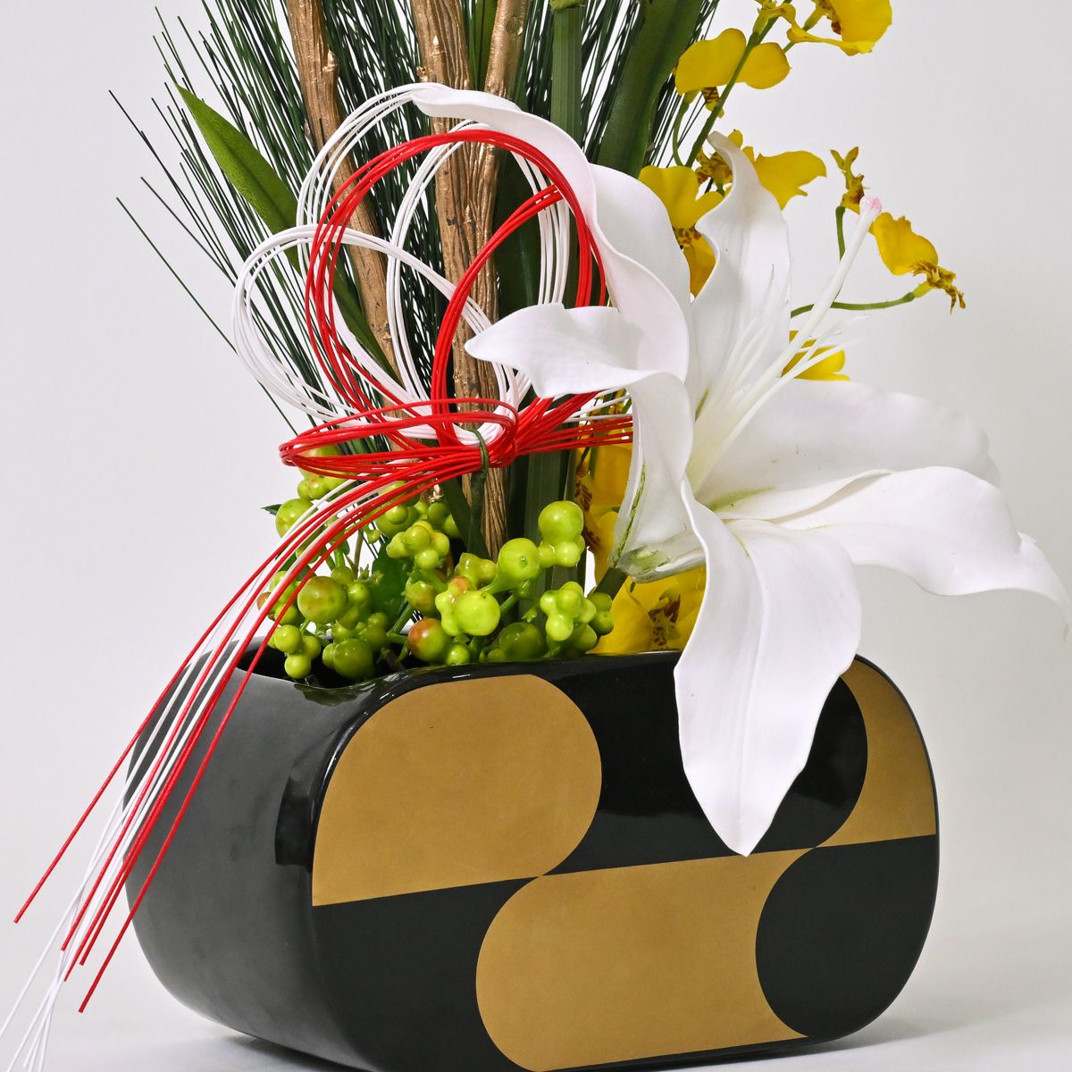  カサブランカリリー アレンジメント [NY-278]