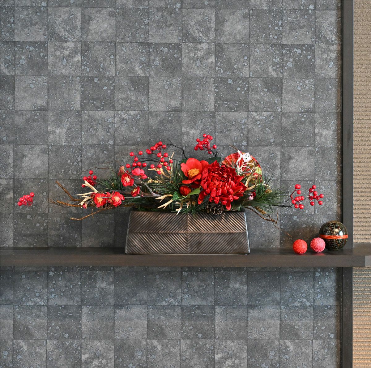 椿 アレンジメント [NY-279]