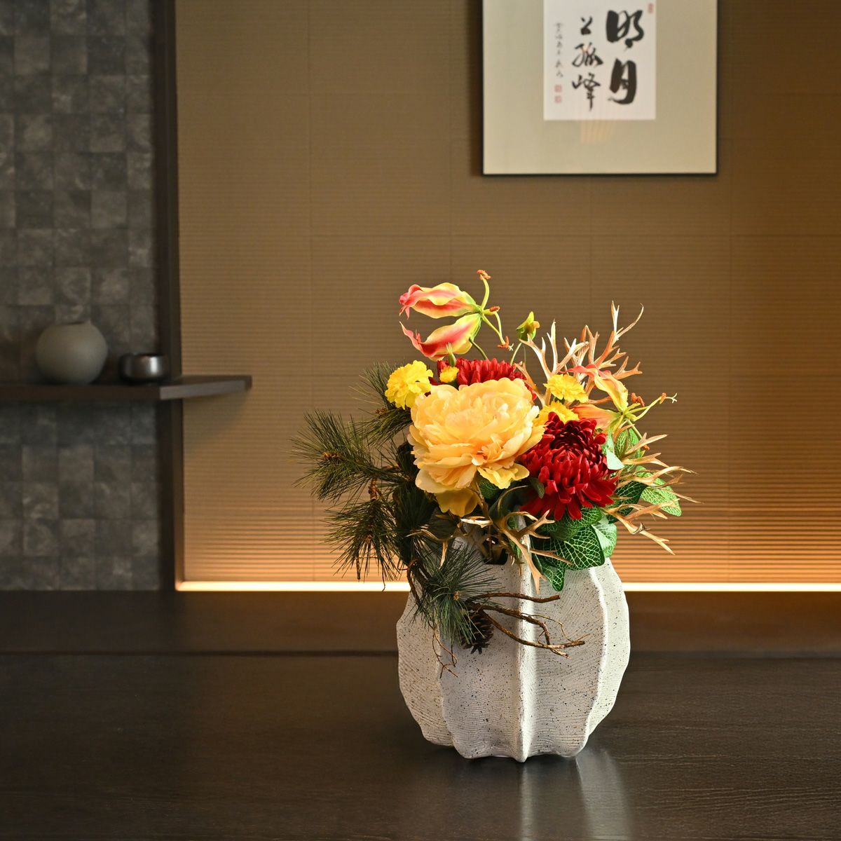 ピオニー アレンジメント [NY-282]