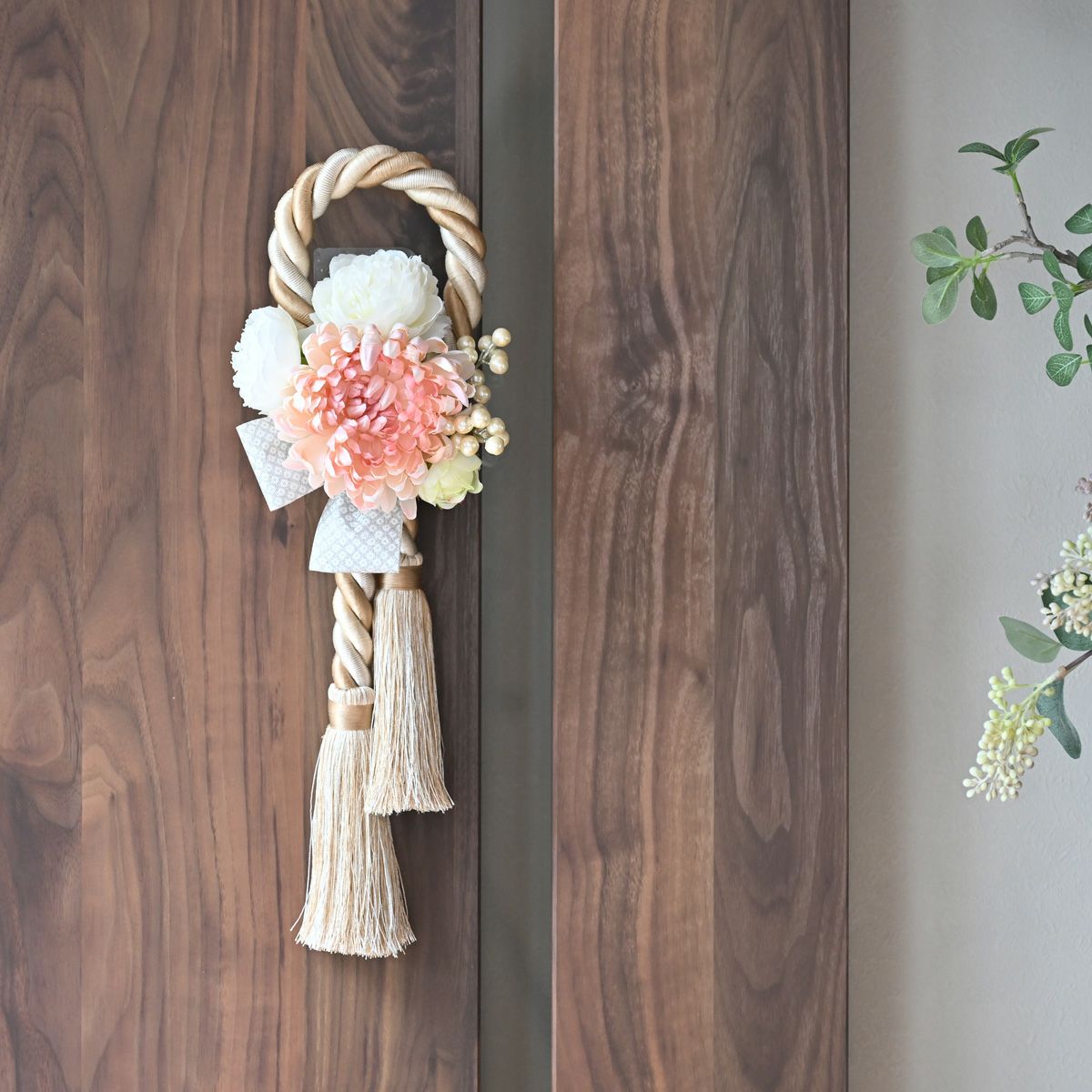 菊 しめ飾り [WEB589]