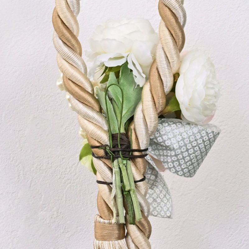 菊 しめ飾り [WEB589]