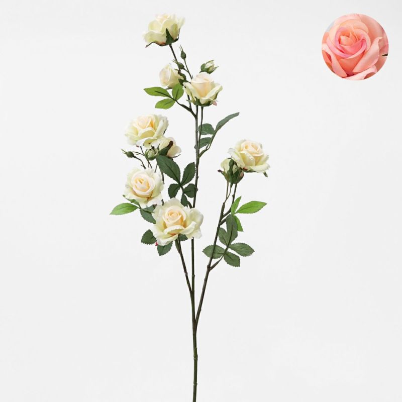 ローズ 全2色 H82cm 単品花材