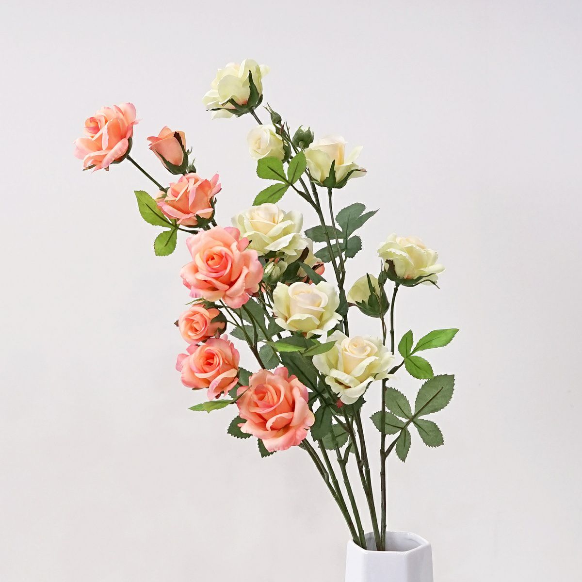 ローズ 全2色 H82cm 単品花材