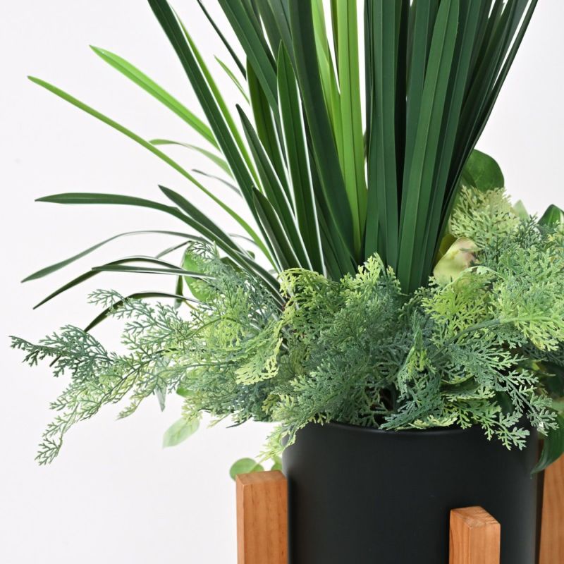 寄せ植え フェイクグリーン アレンジ [109K]