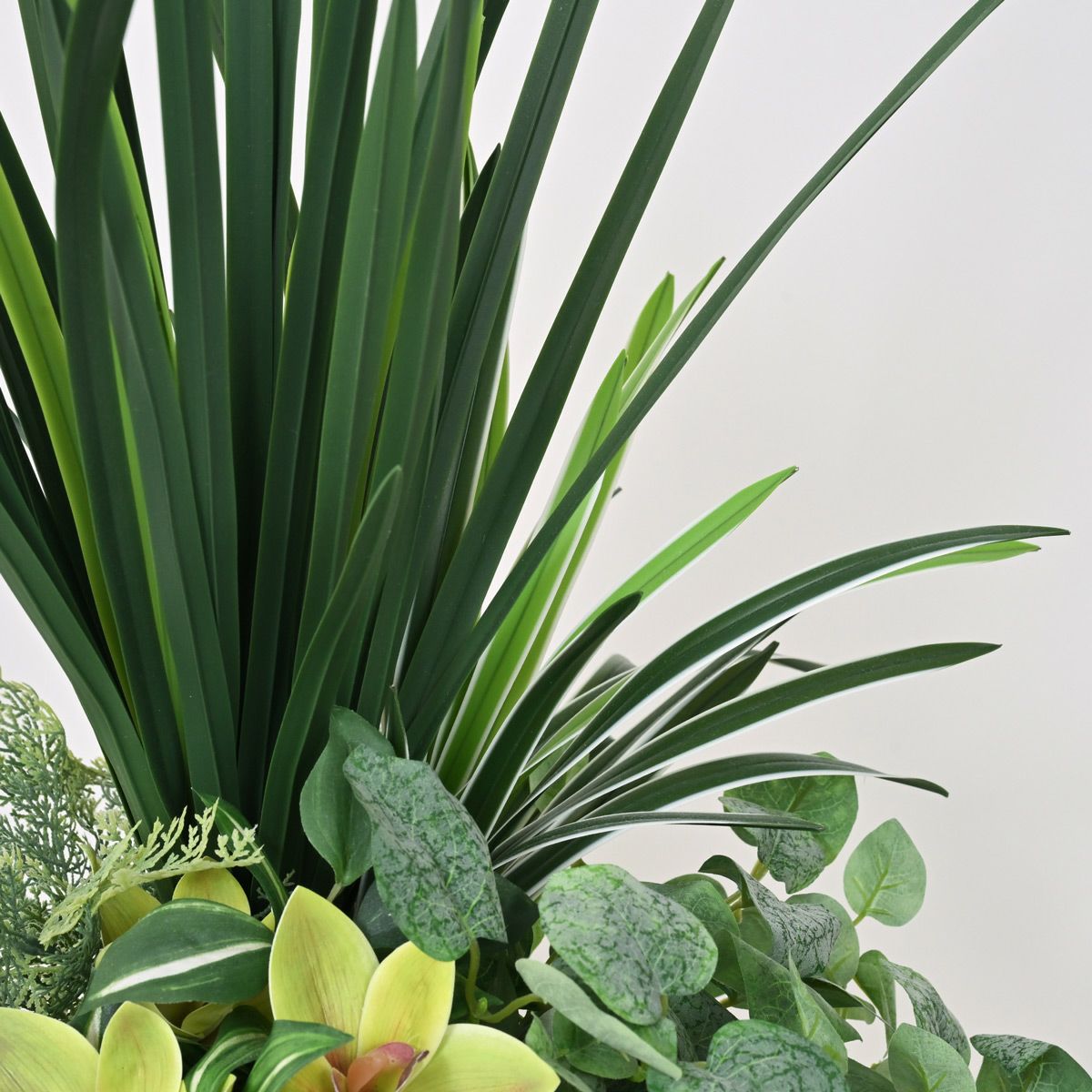 寄せ植え フェイクグリーン アレンジ [109K]