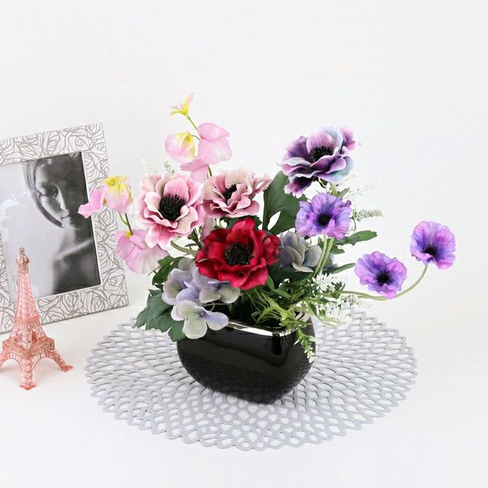 特別価格】アネモネ アレンジメント [33] アーティフィシャルフラワー