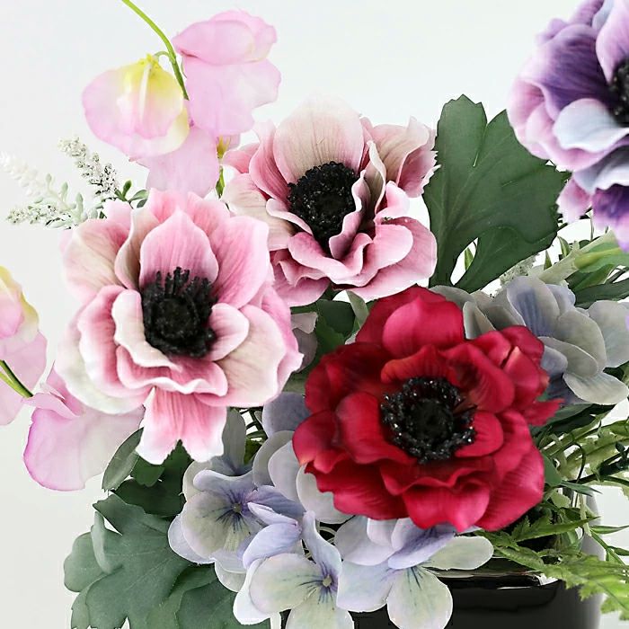 特別価格】アネモネ アレンジメント [33] アーティフィシャルフラワー