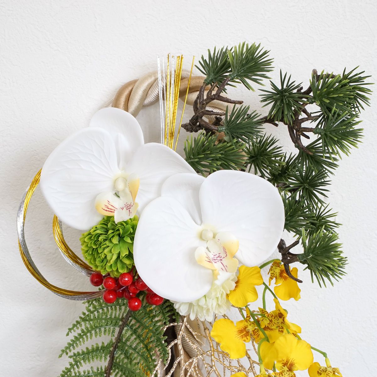 【迎春コレクション2026】 胡蝶蘭 しめ飾り [NY-270A]