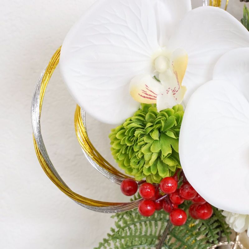 30%OFF】【迎春コレクション2026】 胡蝶蘭 しめ飾り [NY-270A