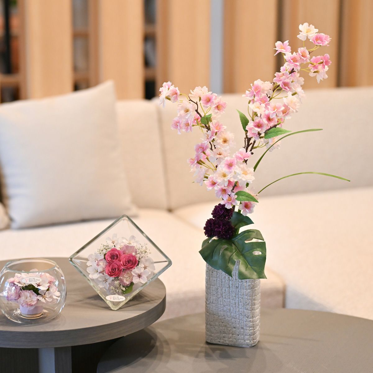 オンライン限定》 桜 アレンジメント [WEB593] アーティフィシャル