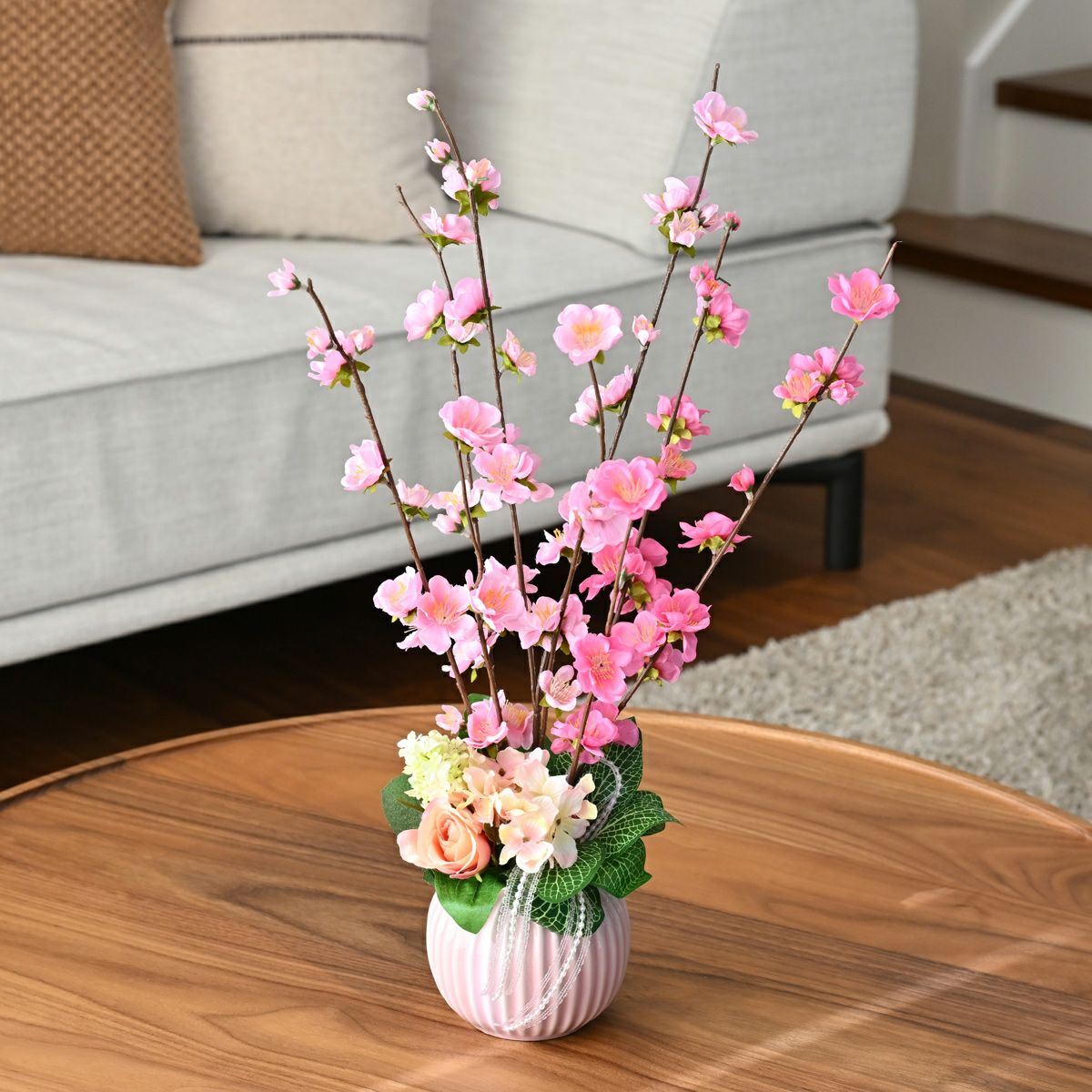 《オンライン限定》花桃アレンジメント[WEB610]