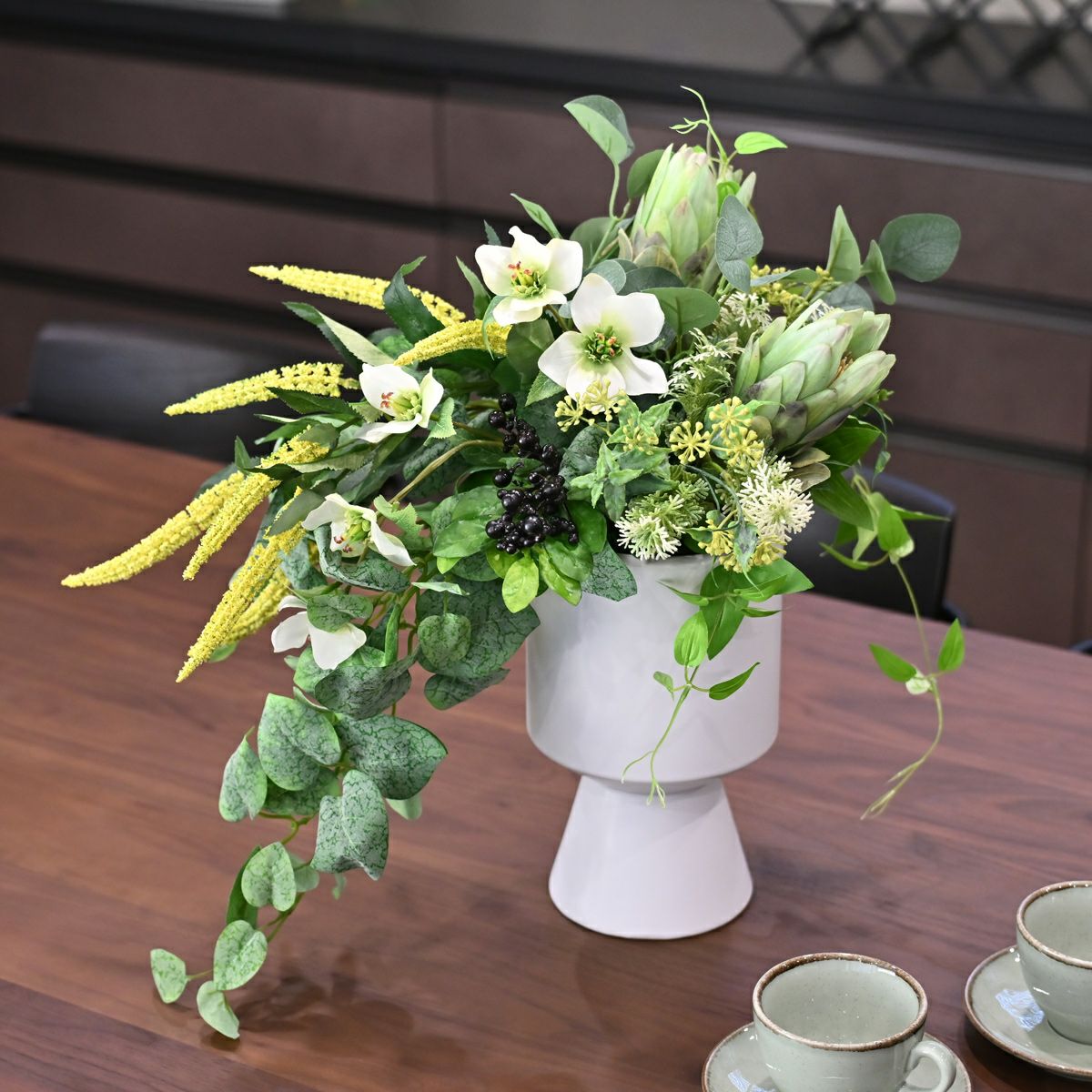 小型グリーン・テーブルグリーン